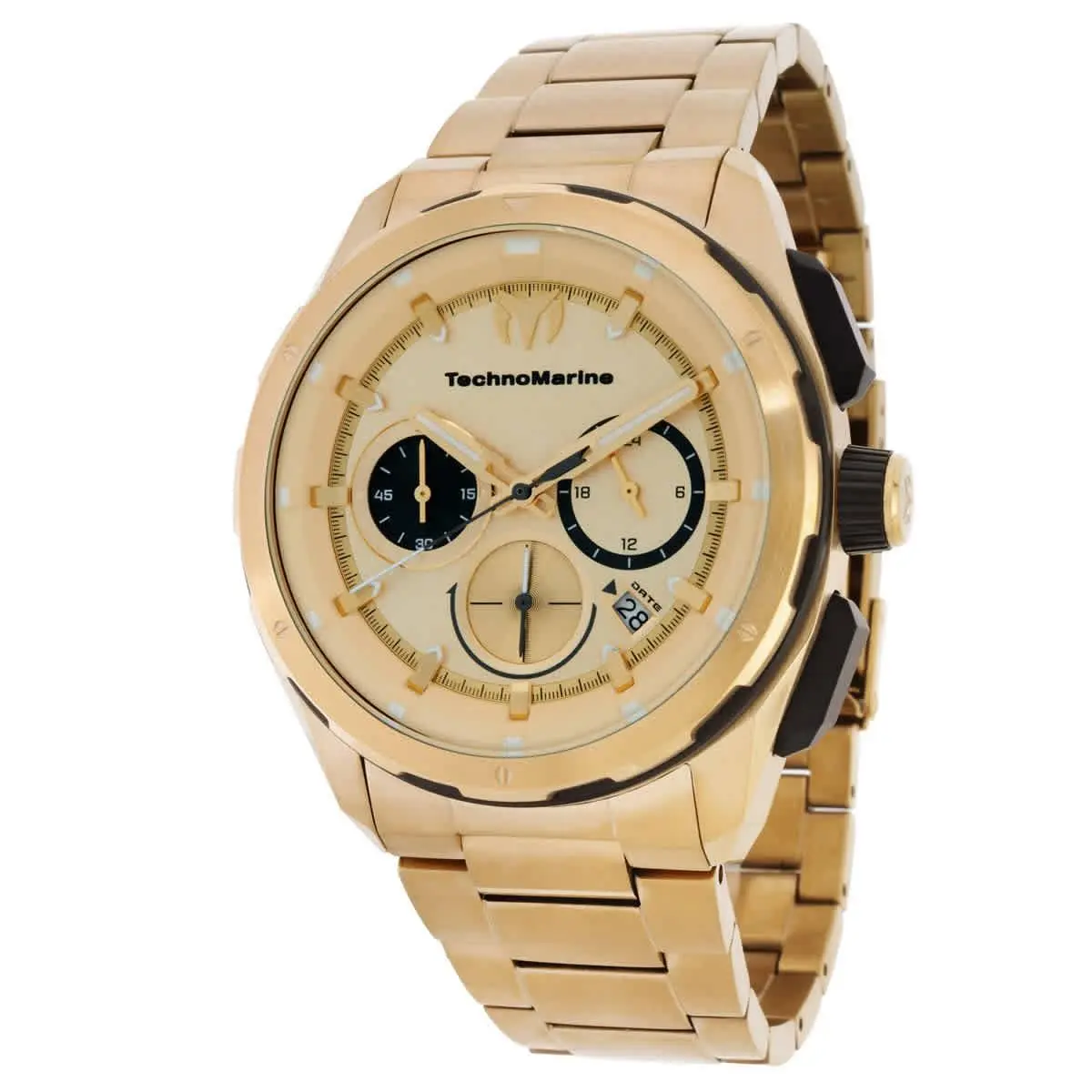 Technomarine TM-318094 Ocean Gold-tone Dial 43 mm Men`s Watch