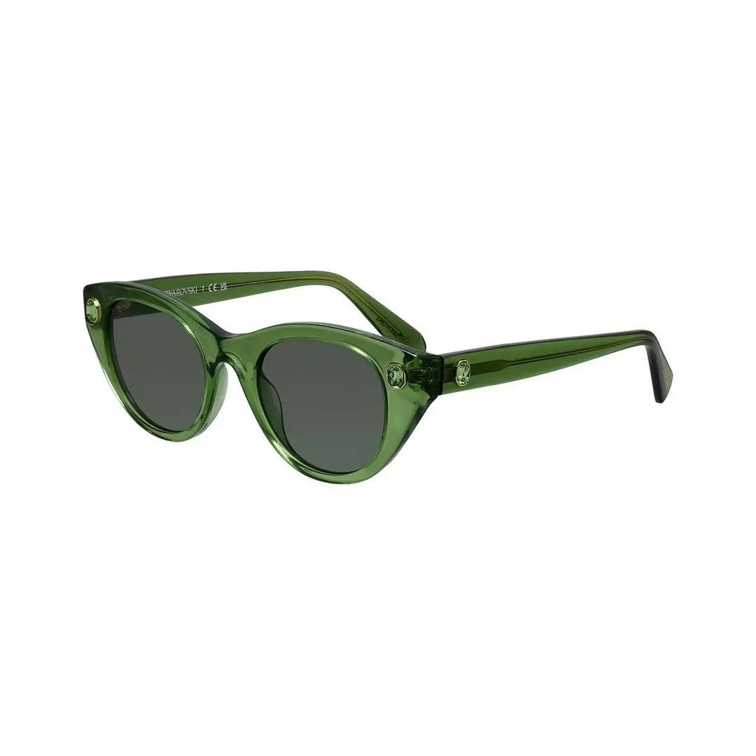Women`s Sk6025 47Mm Sunglasses Women`s Green by Swarovski