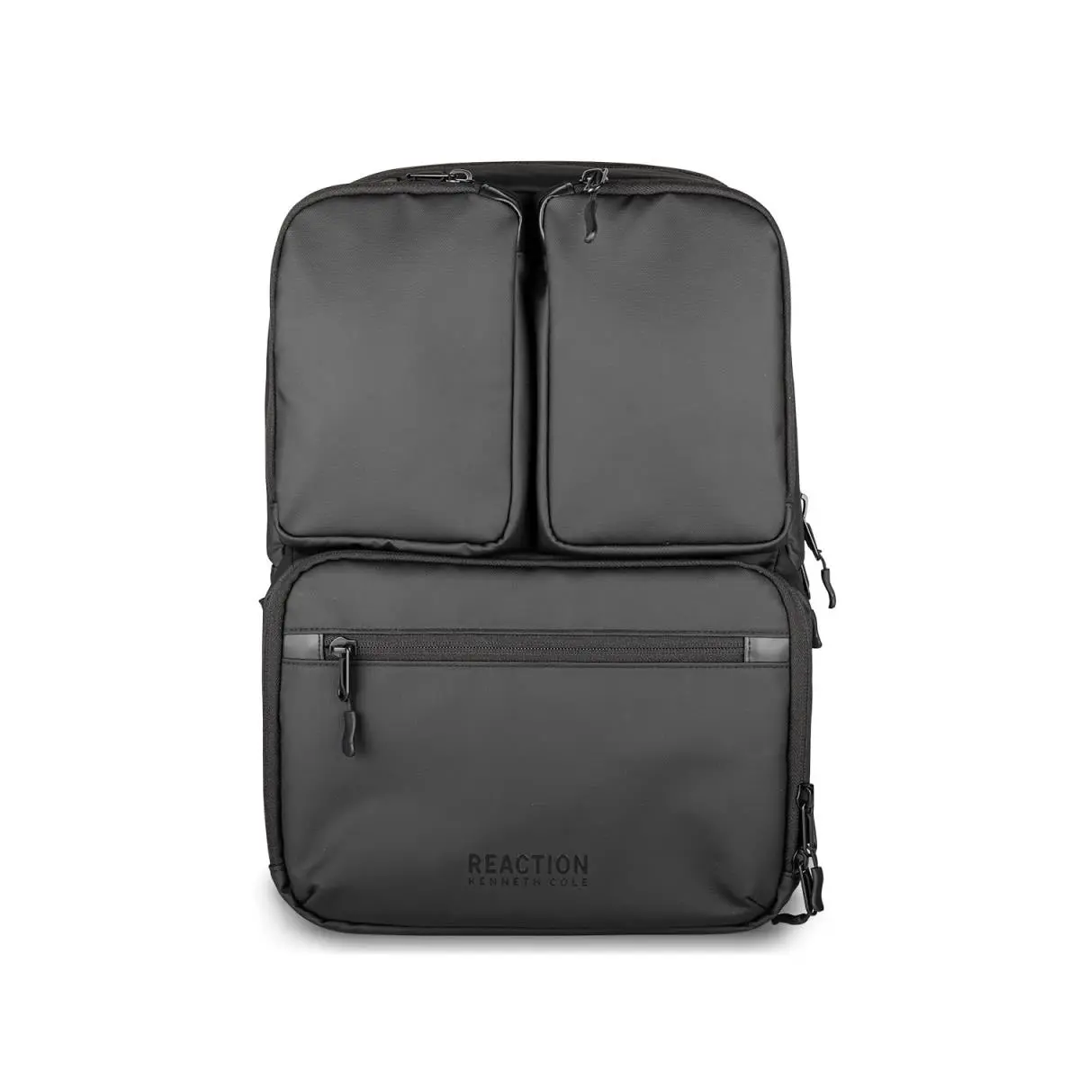 Kenneth Cole The Ryder 17-Inch Coated Polyester Travel Laptop Backpack Bag Black