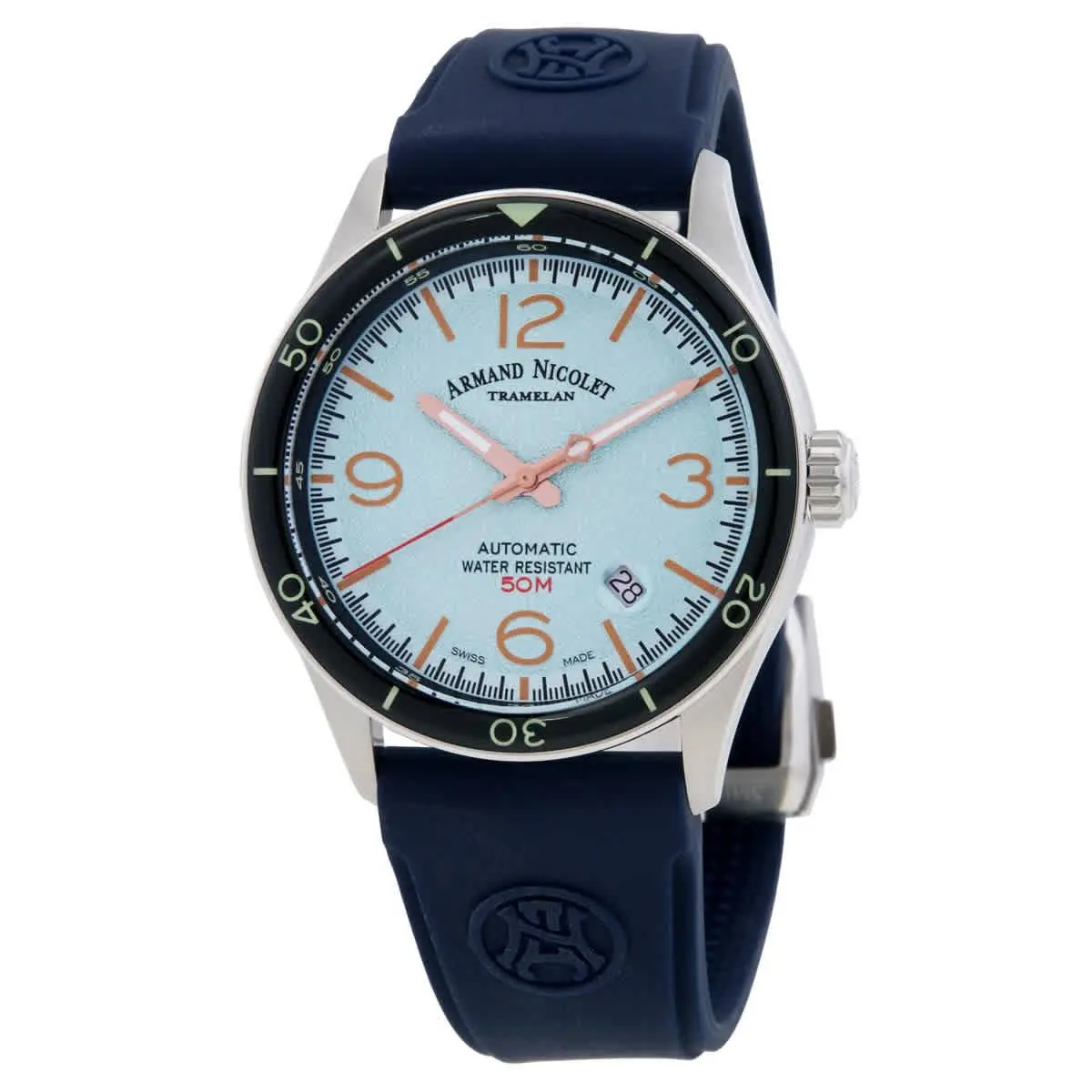 Armand Nicolet M2H Automatic Men`s Watch A740HNA-ZS-GG2710U