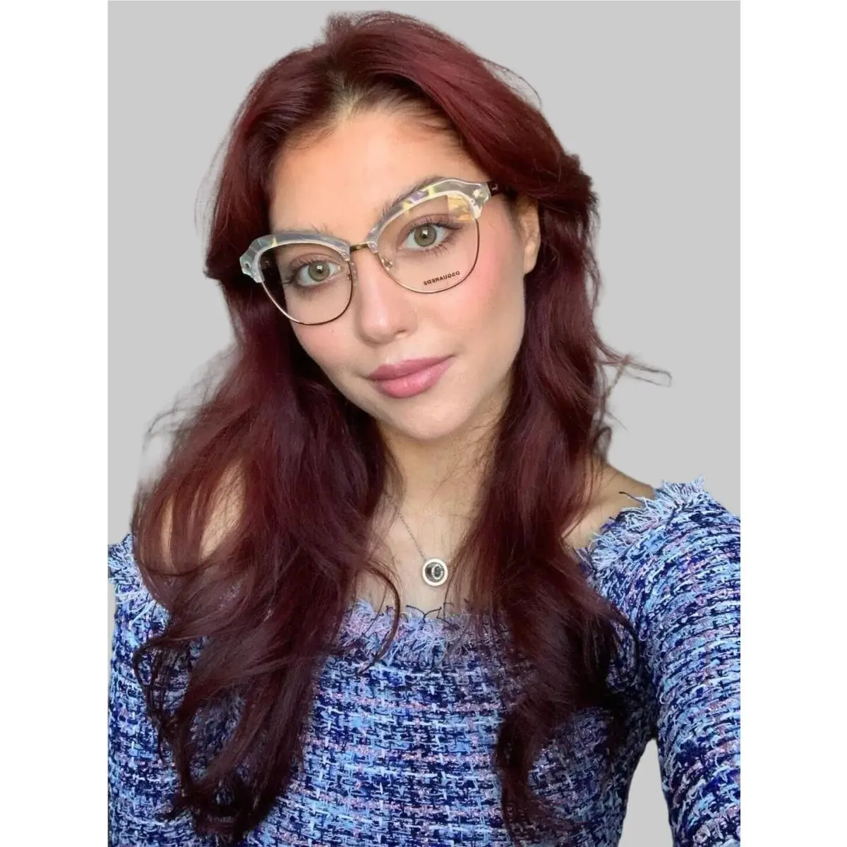 DSQUARED2 Pearl Oversized Women`s Eyeglasses Frame G37 by DSquared2