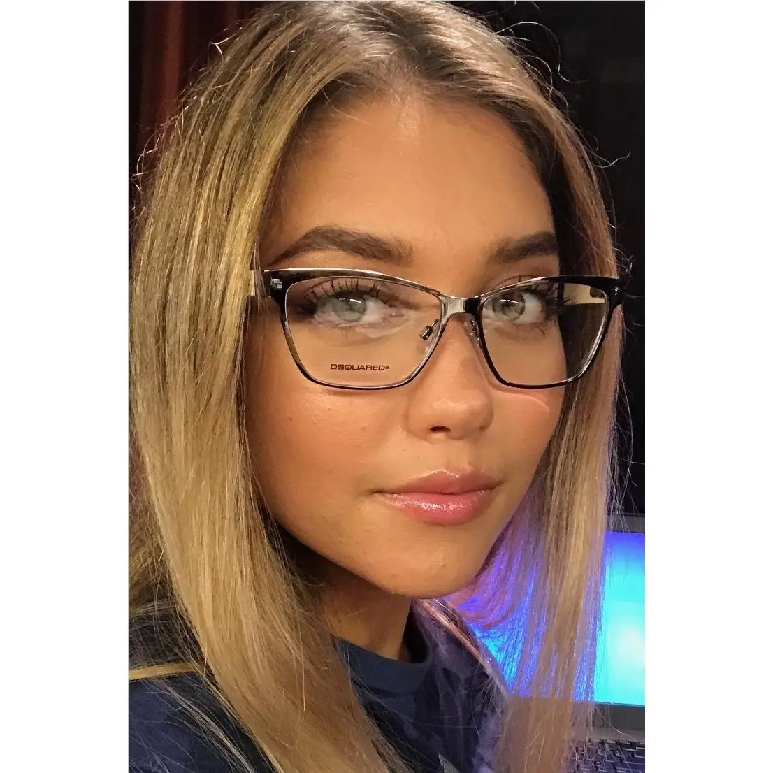 DSQUARED2 DQ 5101 col.008 54mm Silver Cat Eye Women`s Eyeglasses Frame by DSquared2