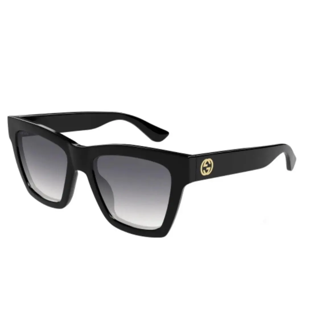 Gucci GG1714S 001 Black Grey Gradient Sunglasses