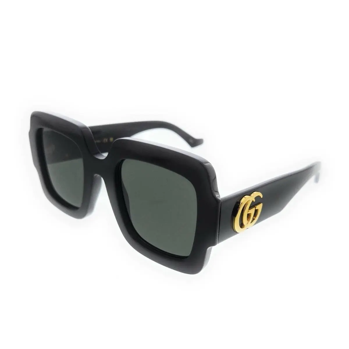 Gucci Black Grey Medium 50 mm Women`s Sunglasses