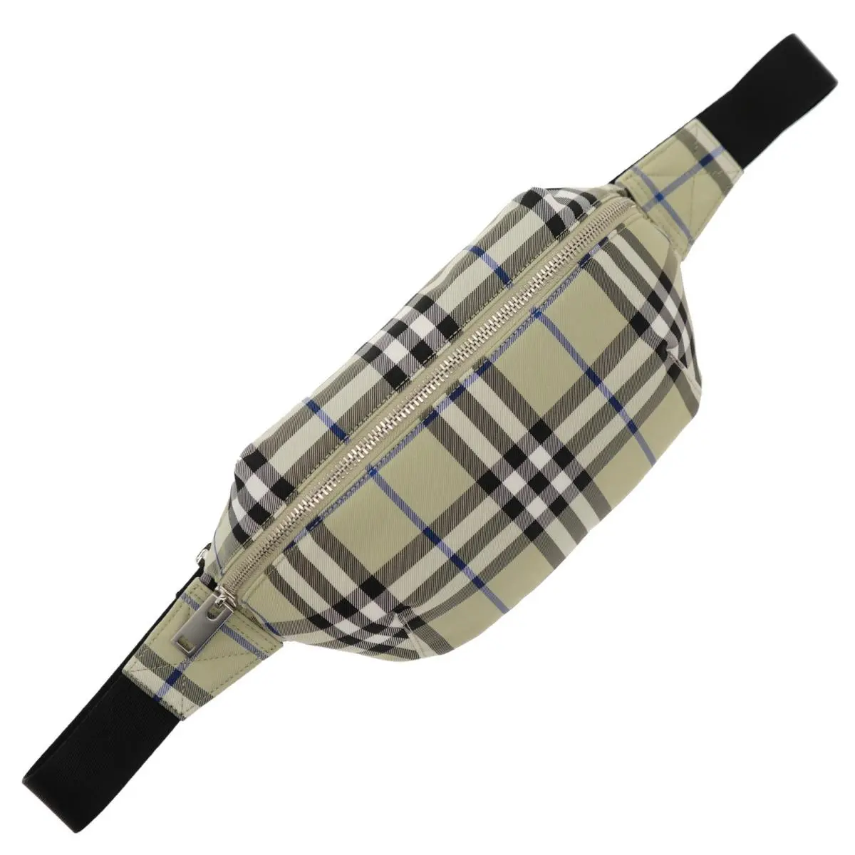 Burberry Talbot Belt Bag Fanny Pack Lichen IP Check Nylon