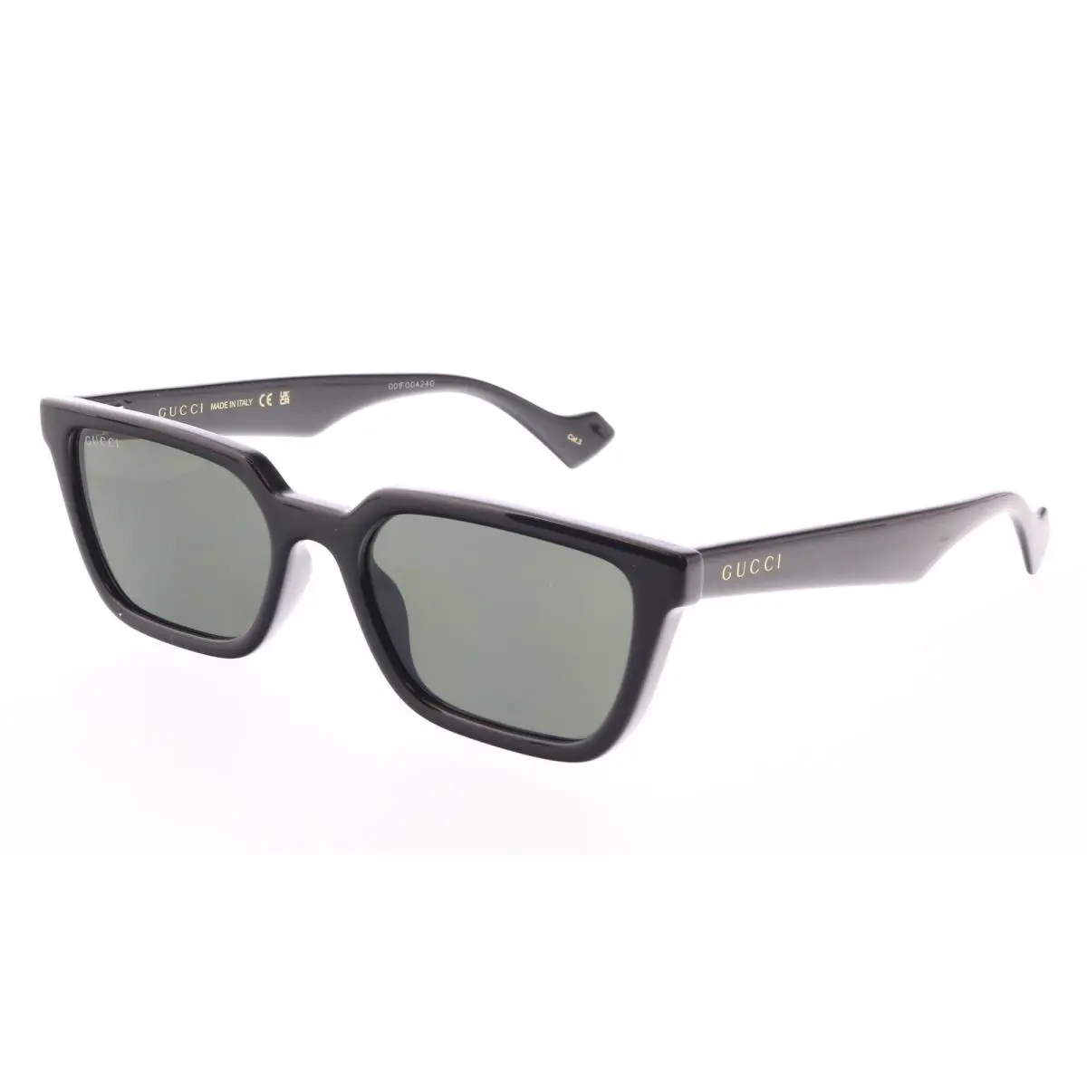 Gucci GG1539S-001 Black Square Mens Sunglasses