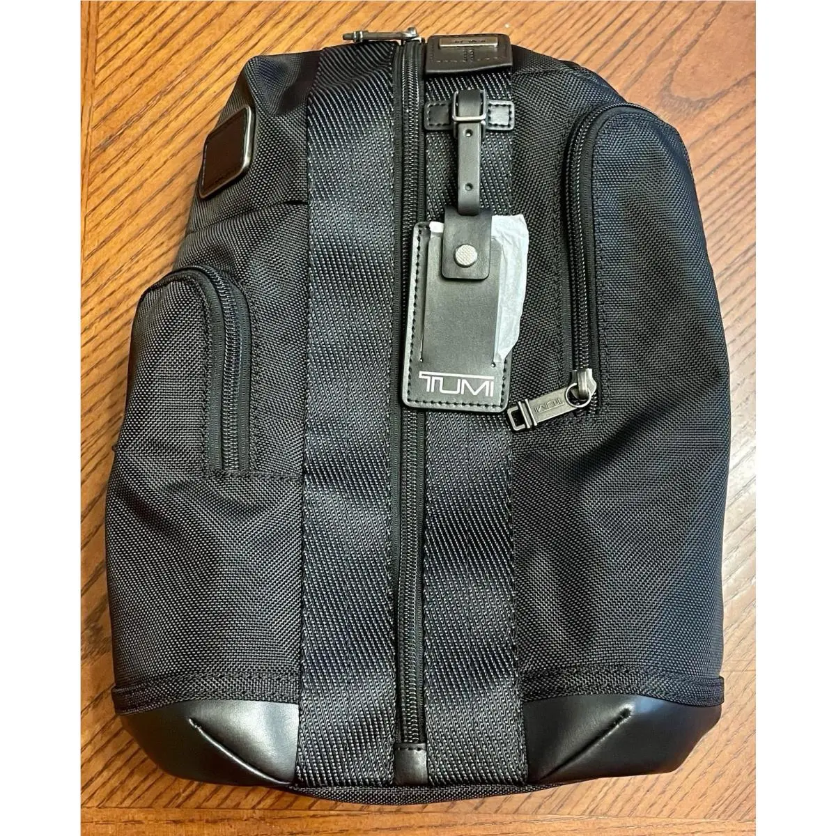 Tumi Fremont Higgins 14.5” Sling Bag Backpack - Solid Black