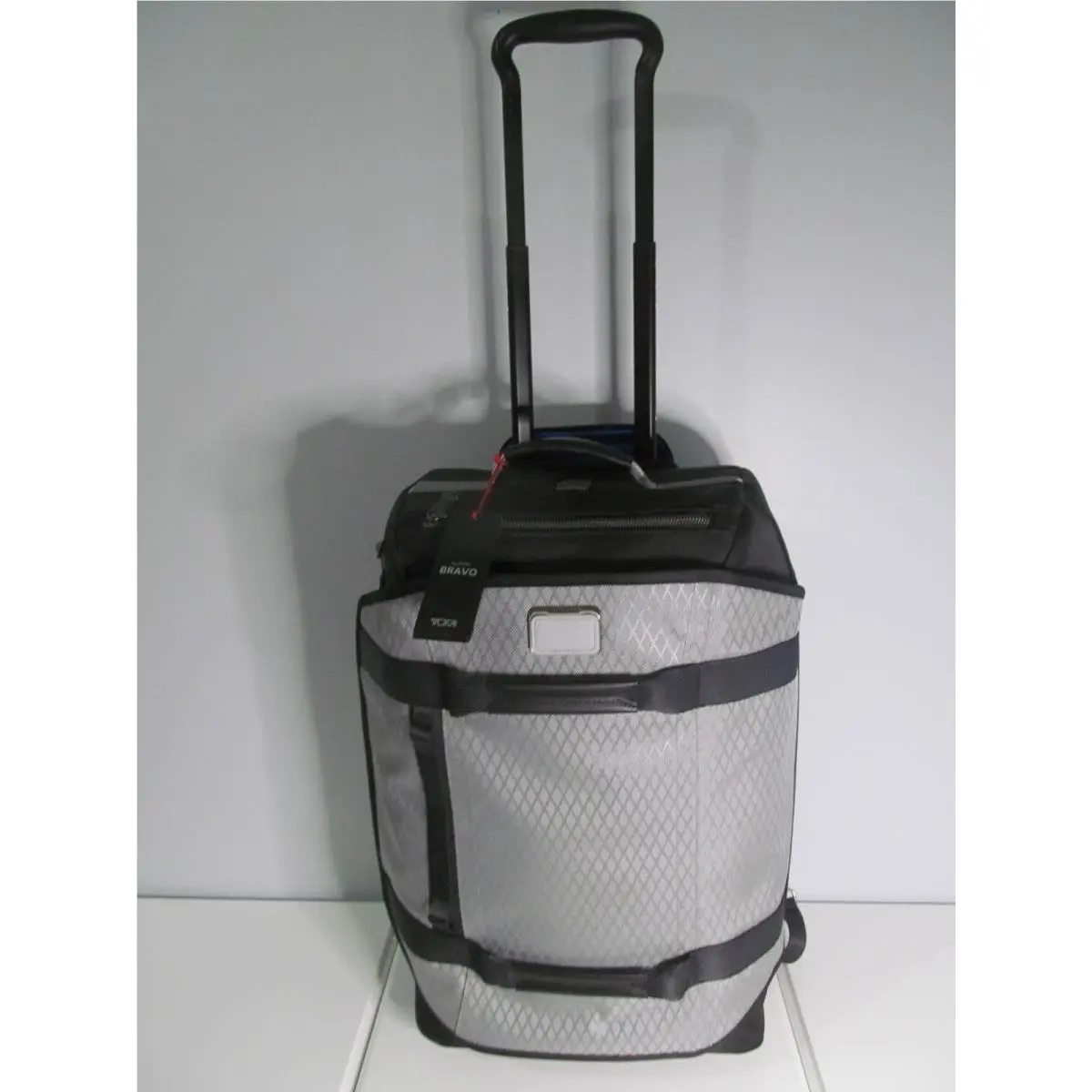 Tumi Alpha Bravo Gray Black Carry On Combination Packable Backpack-duffle