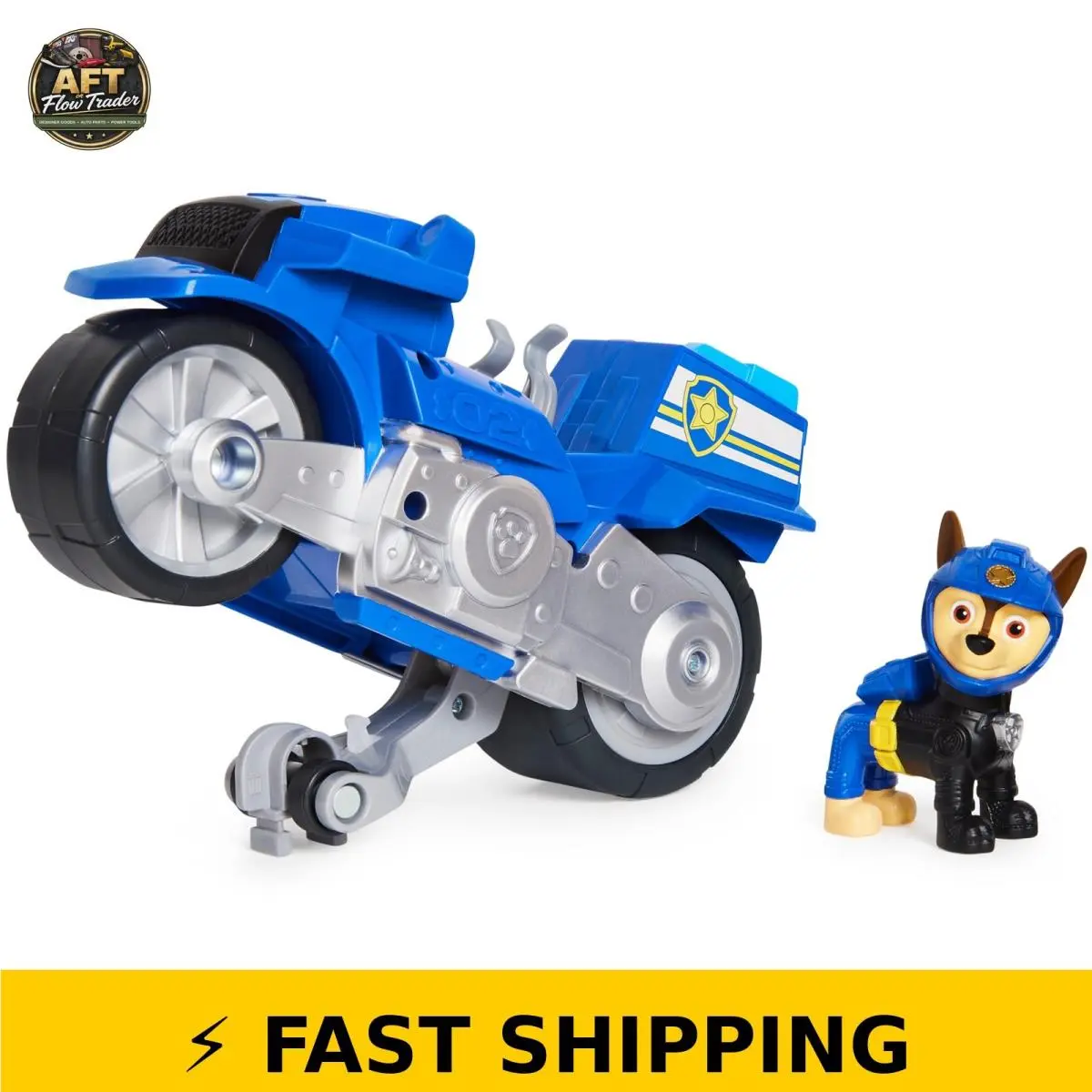 Paw Patrol Moto Pups Chase Deluxe Motorcycle Vehicle