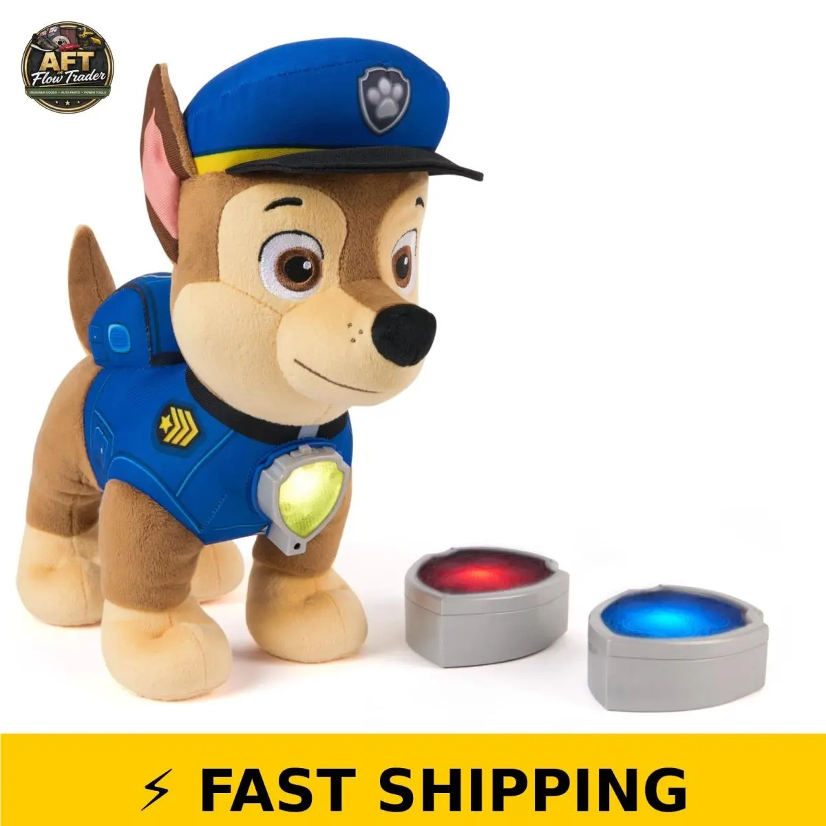 Paw Patrol Interactive Plush Toy - Room Patrol Chase