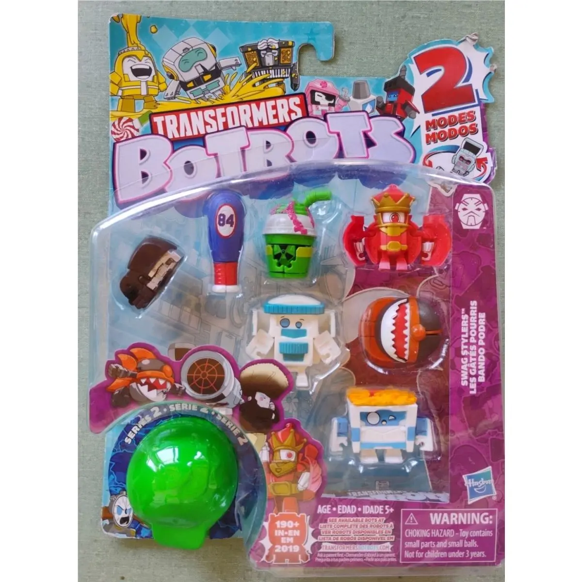 Transformers Botbots Series 2: Swag Stylers 8-Pack Damaged Packaging