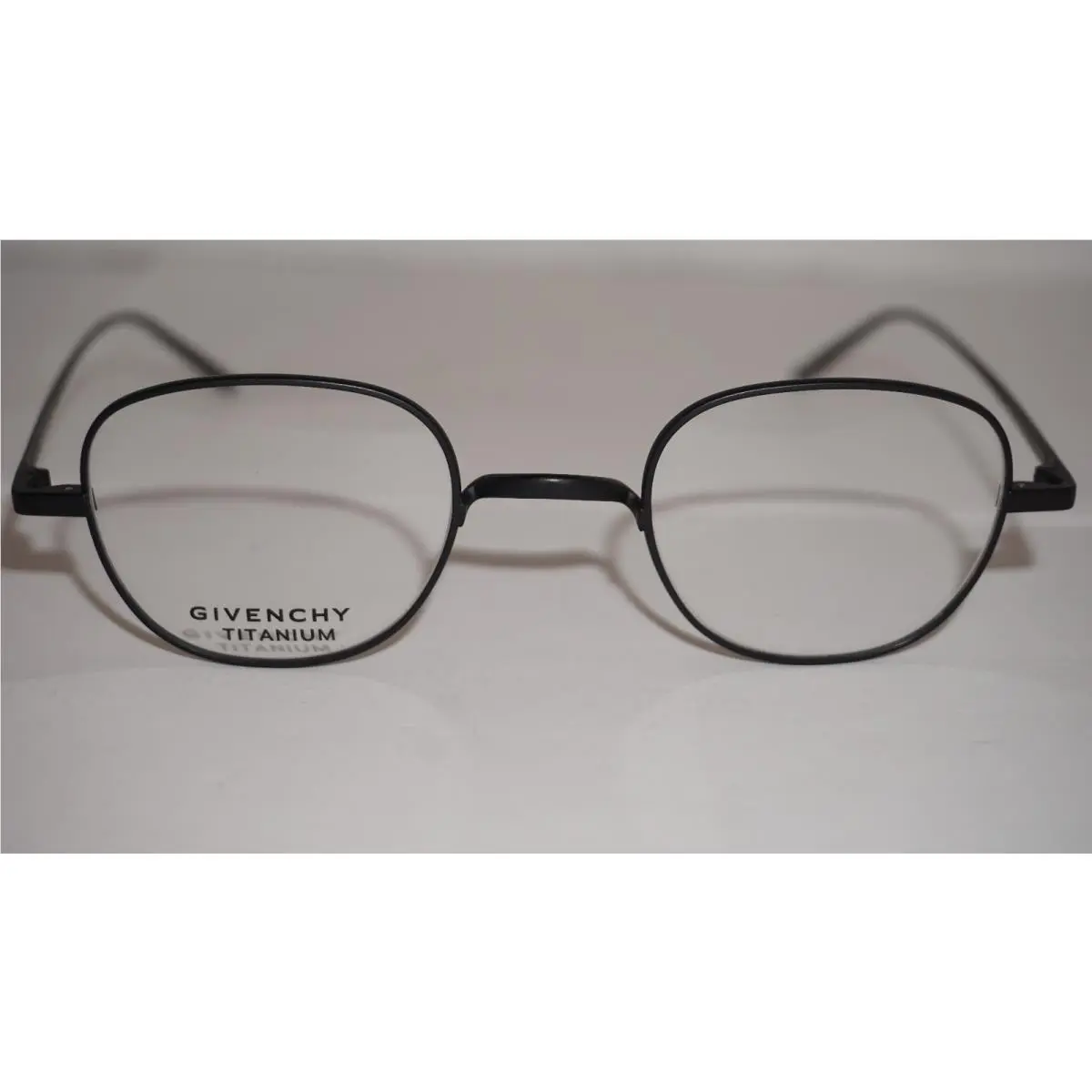 Givenchy Eyeglasses Round Black Titanium GV50017U 002 45 23 145
