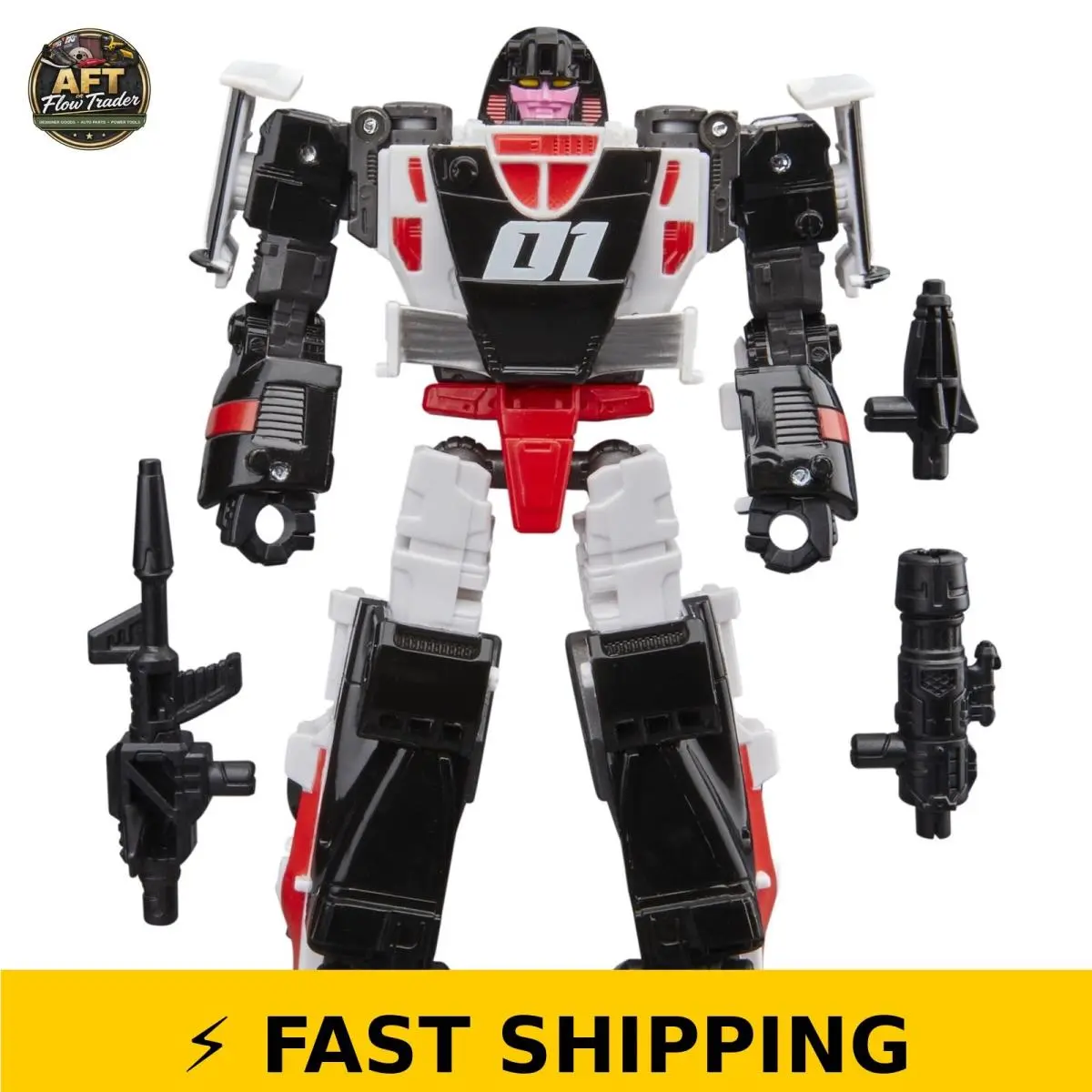 Transformers Deluxe Class Decepticon Crasher 5.5” Action Figure