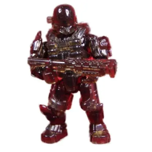 Mega Bloks Halo 2015 Charlie Ser Trans Brown Spartan Emile w/ Bonus Fig