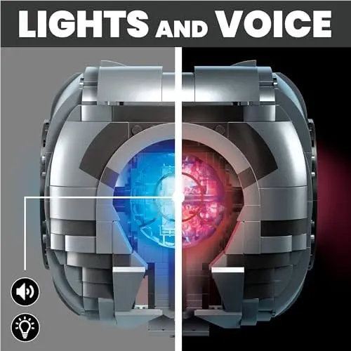Mega Bloks Halo 343 Guilty Spark Lights Sounds Build Display Set HRR69