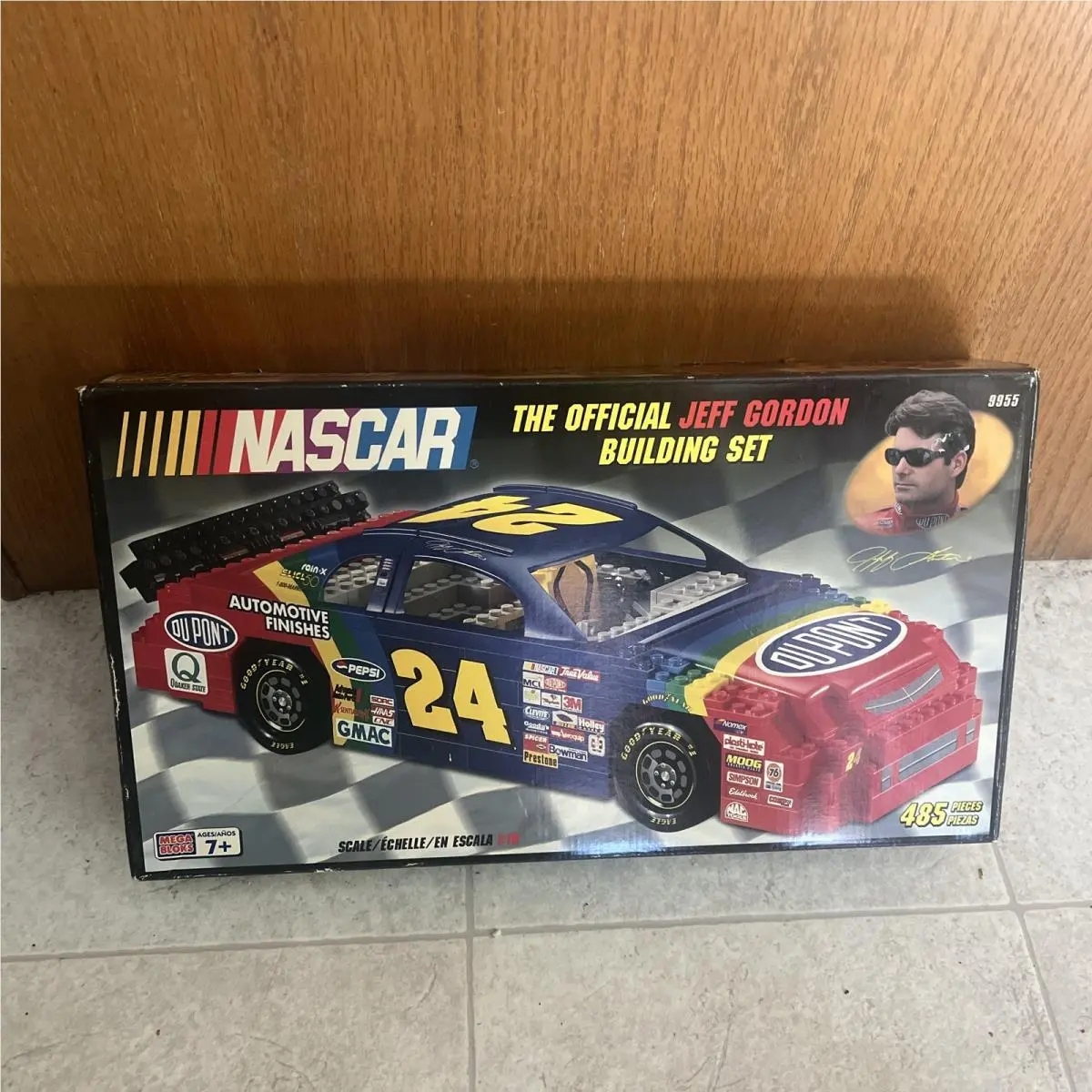 1999 Jeff Gordon Mega Bloks Building Set 1:16 Scale 9955 485 Pieces