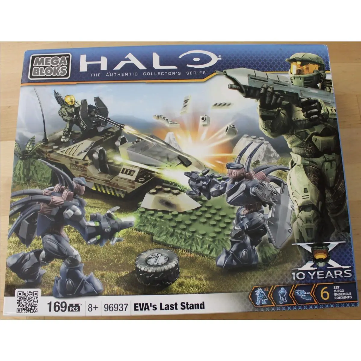 New/sealed Halo Eva`s Last Stand Mega Bloks 2011