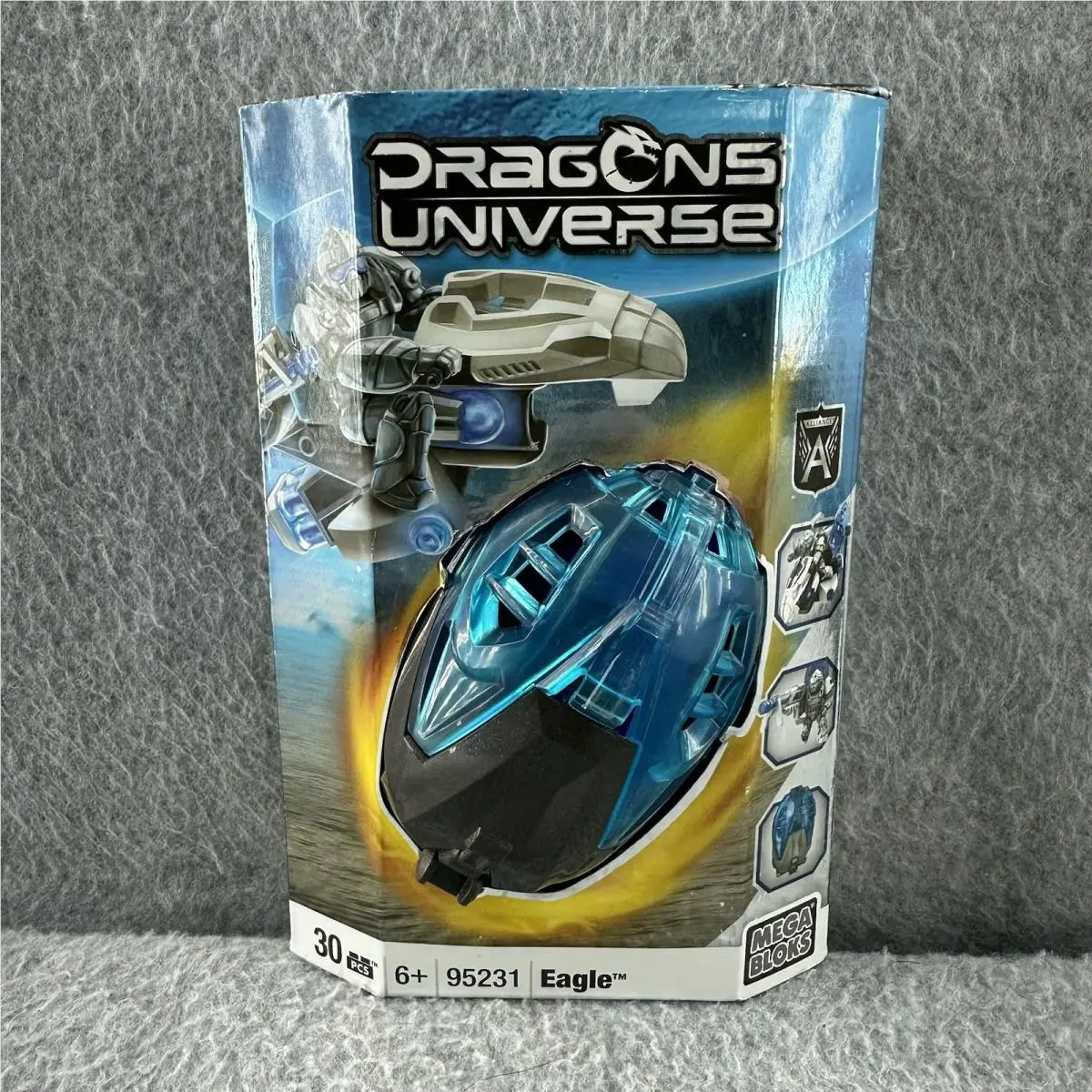 Mega Bloks Dragons Universe Eagle 95231 Blue 30PCS