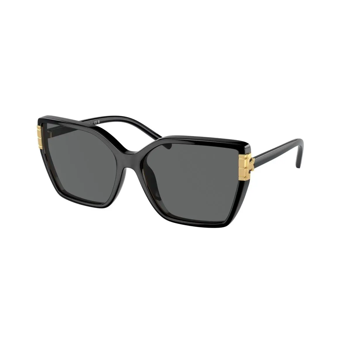 Tory Burch TY9076U 196487 Black Dark Grey 58 mm Women`s Sunglasses