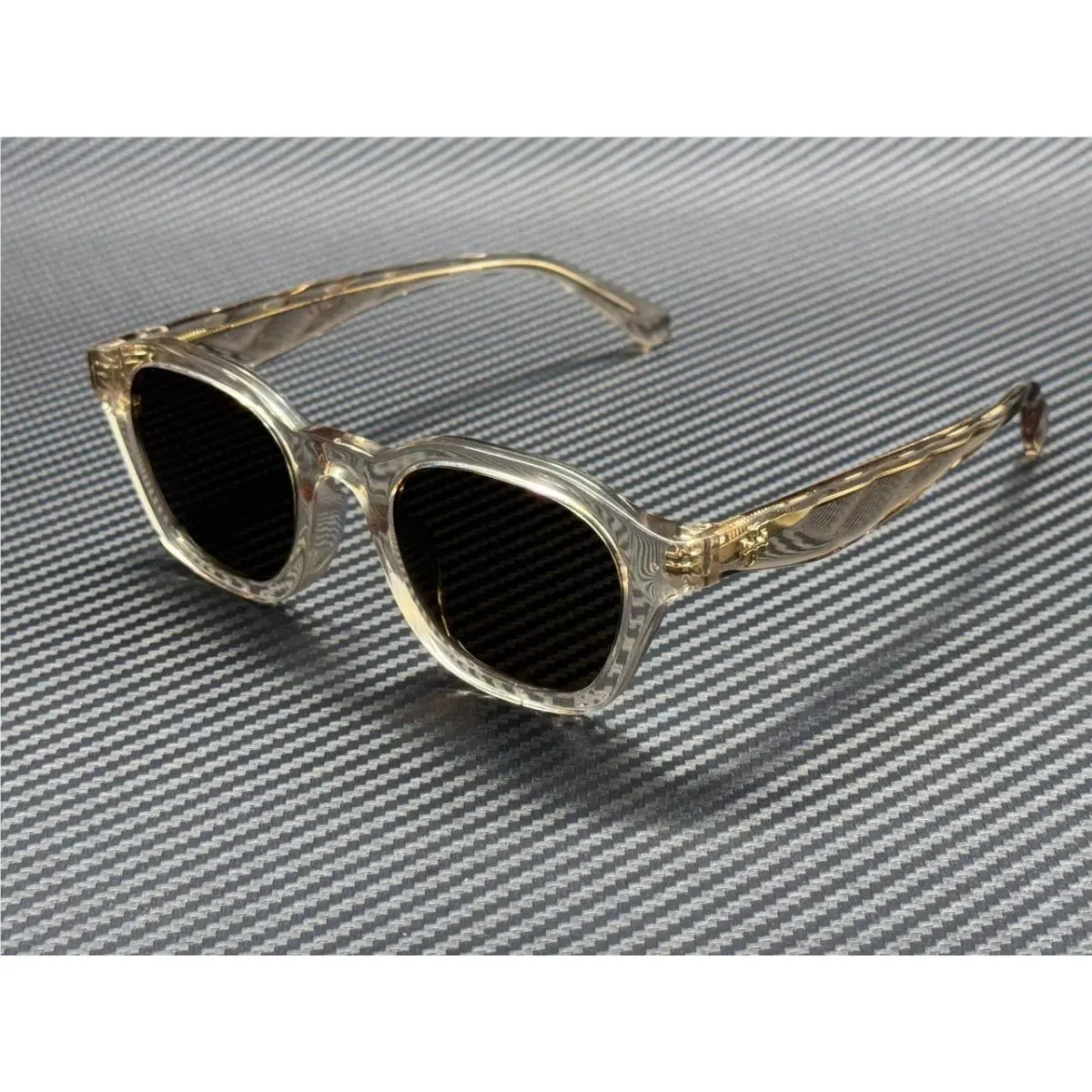 Tory Burch TY7235D 197773 Transparent Beige Brown Women`s 48 mm Sunglasses