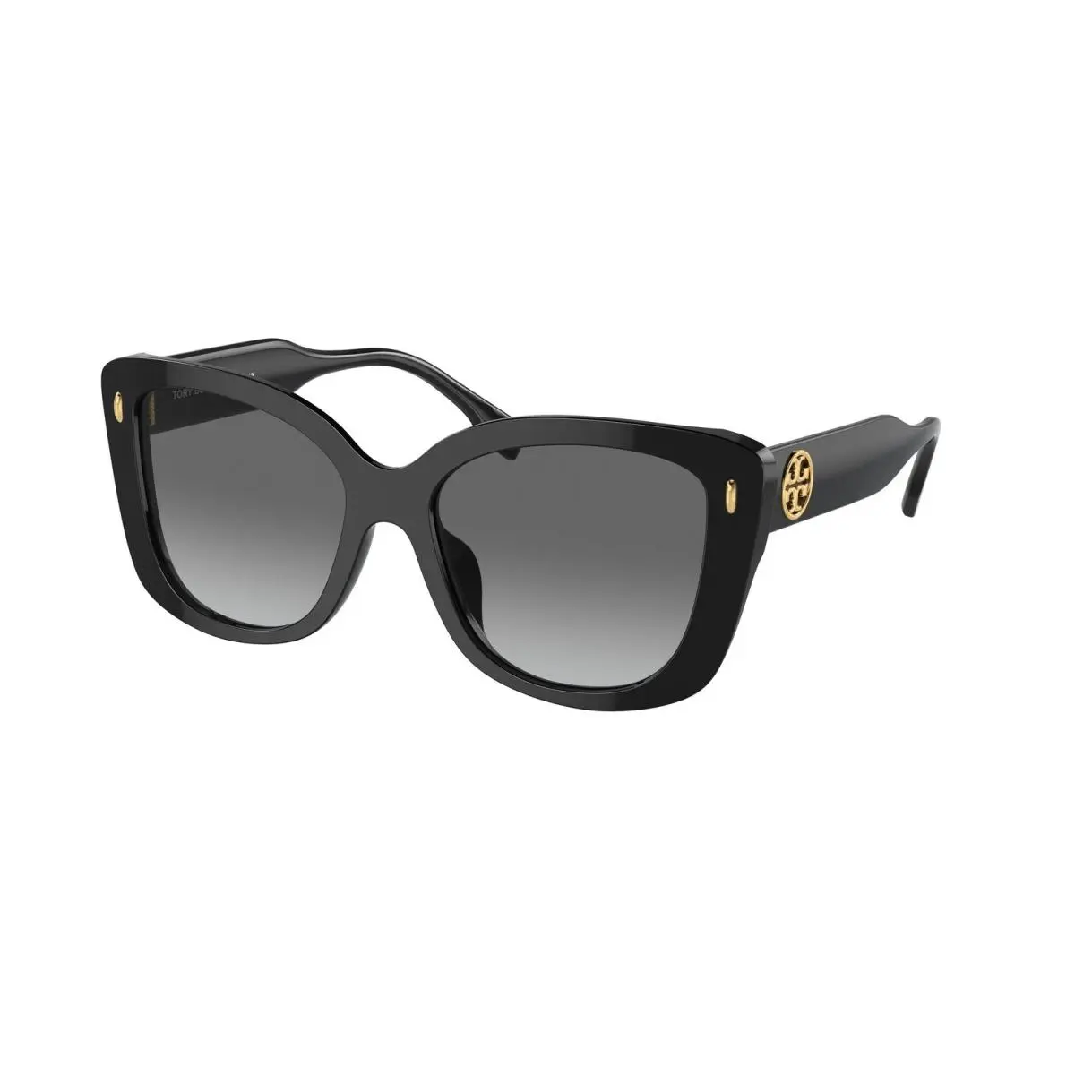 Tory Burch TY7198U 170911 Black Grey Gradient Dark Grey 54-17-145 Sunglasses