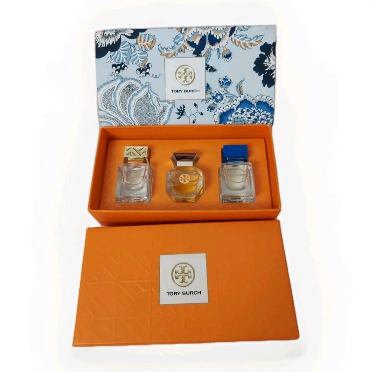 Tory Burch Deluxe Mini Coffret: Signature Edp Love Relentlessly Bel Azur 7mL x 3