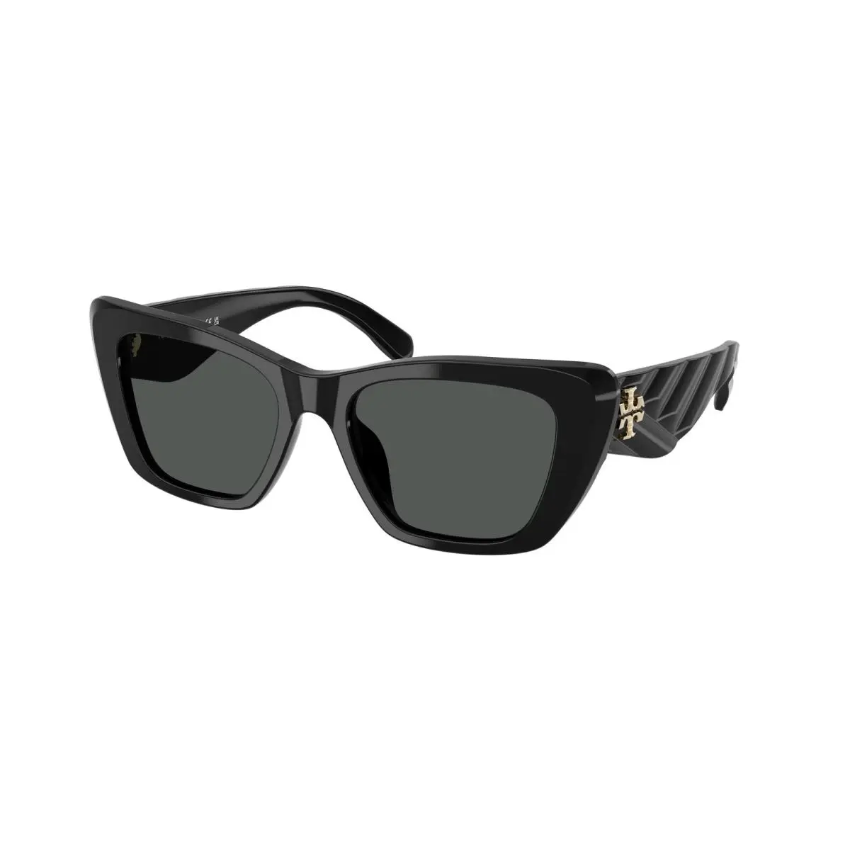 Tory Burch TY7216U 170987 Black Dark Grey 52 mm Women`s Sunglasses
