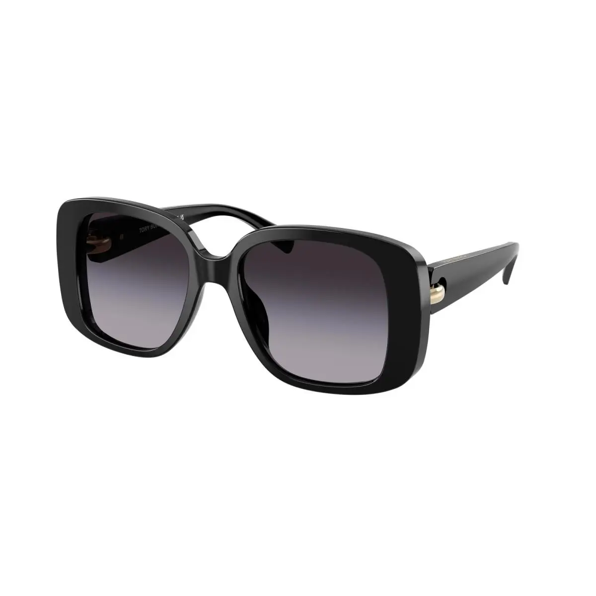 Tory Burch TY7223U 17098G Black Grey Gradient Dark Grey 53 mm Women`s Sunglasses