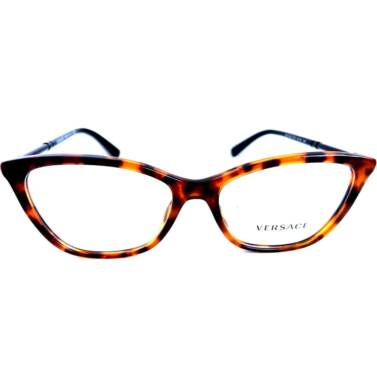 Versace Mod. 4832 5074 Tortoise 54mm Cat Eye Women`s Eyeglasses Frame 7