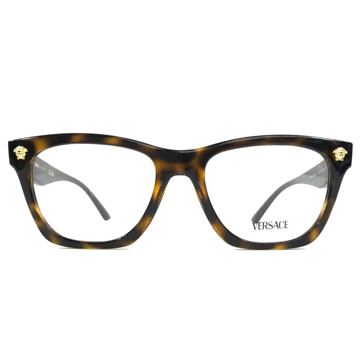 Versace Eyeglasses Frames MOD.3363-U 108 Havana Cat Eye Full Rim 52-18-145