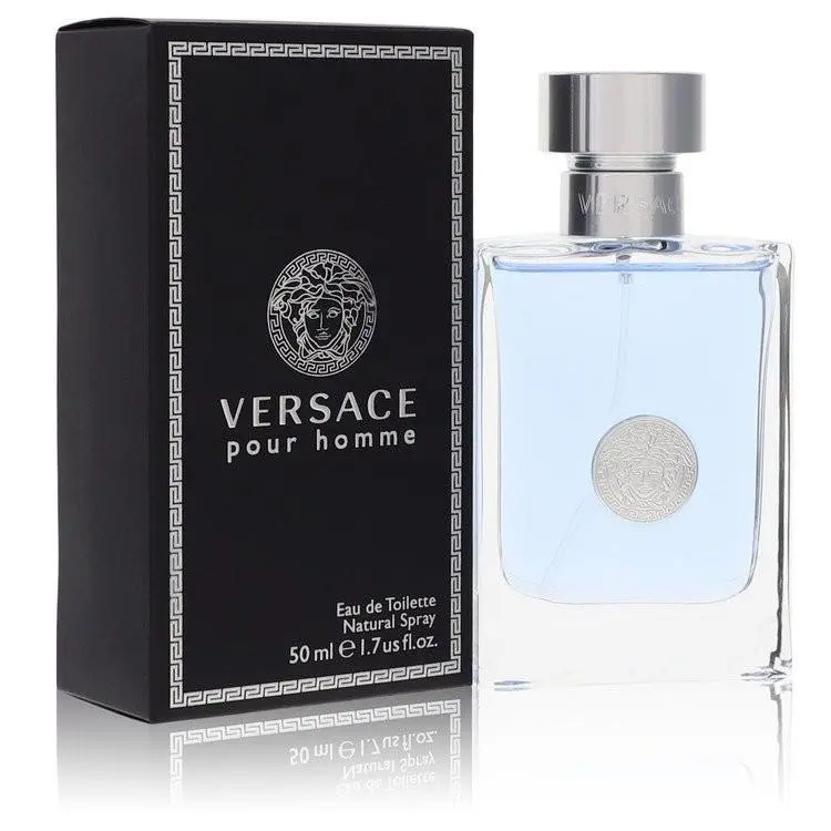 Pour Homme  Eau De Toilette Spray 1.7 oz For Men by Versace