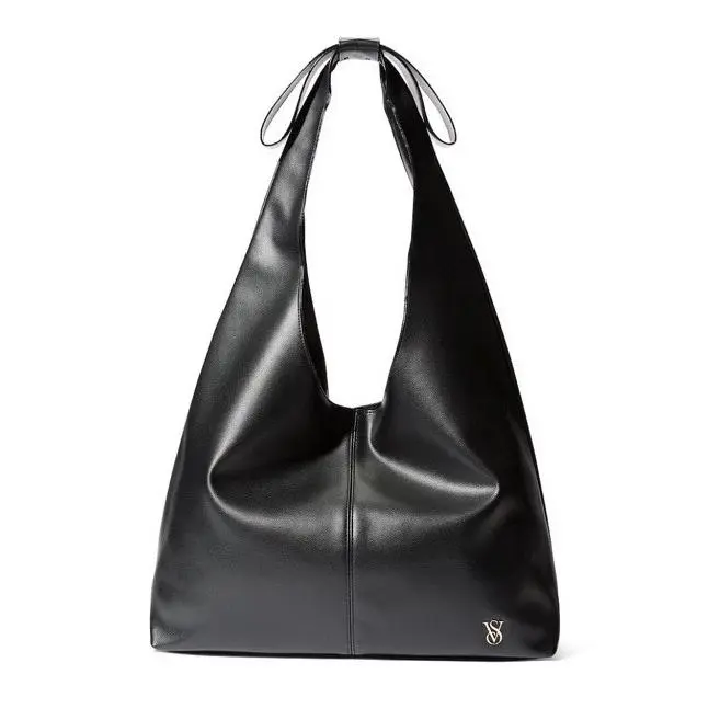 Victoria`s Secret Black Bow Tote Bag
