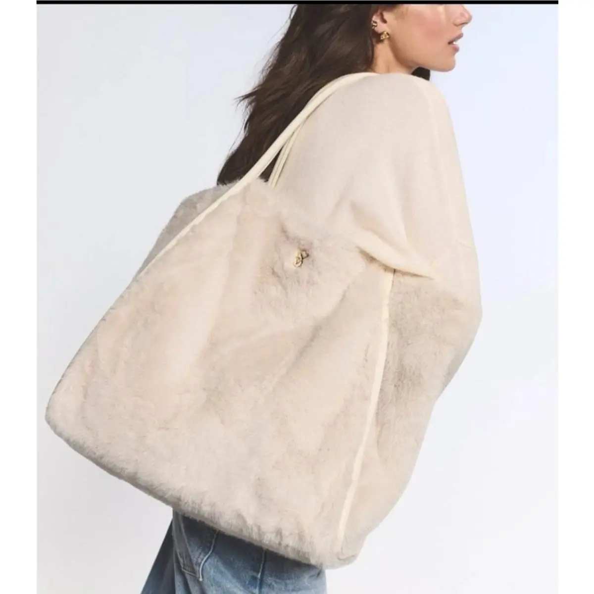 Victoria`s Secret Faux-fur Tote Bag