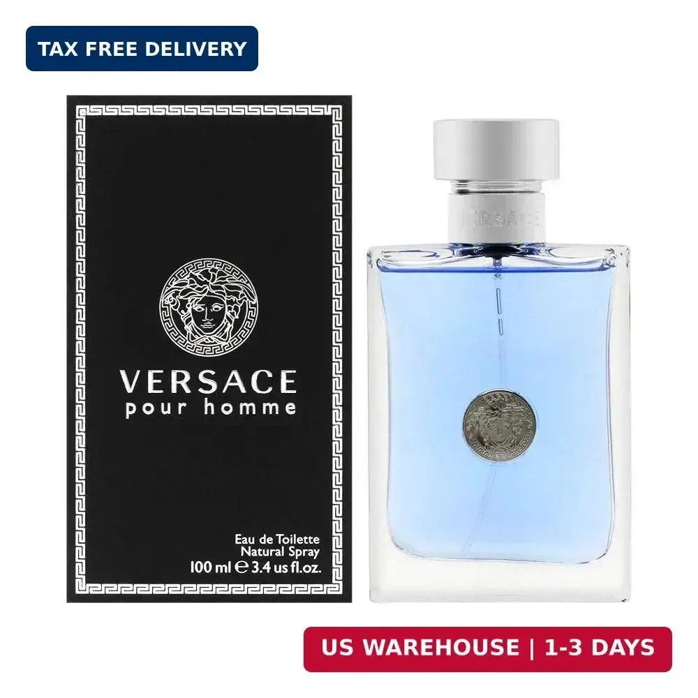 Versace Pour Homme For Men 3.4 oz Eau de Toilette Spray