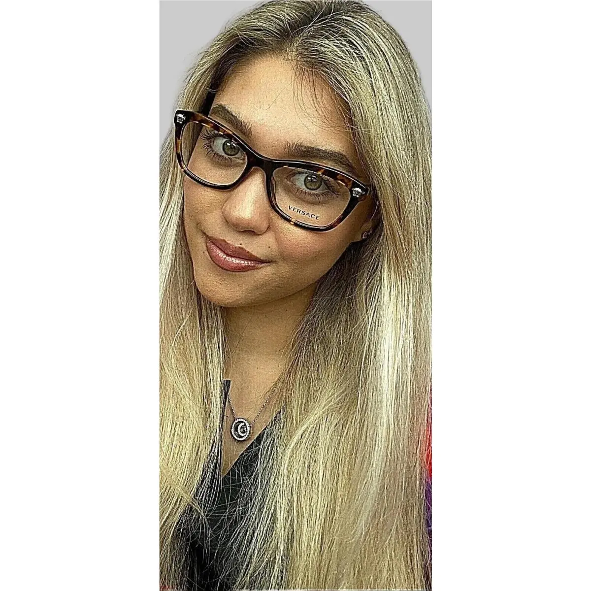 Versace Mod. 2432 5148 Tortoise Cat Eey 54mm Women`s Eyeglasses Frame 2