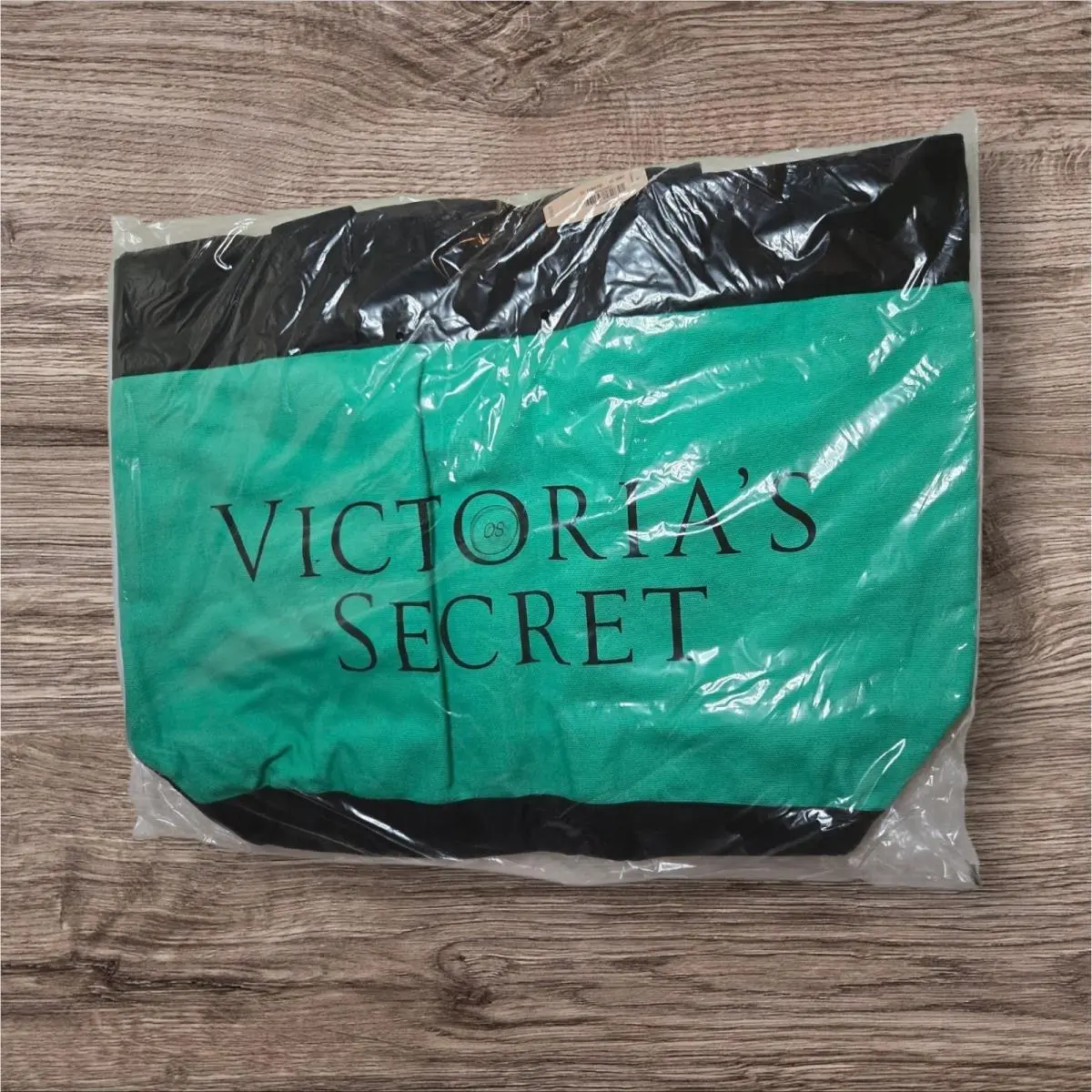 Victoria`s Secret Large Canvas Tote Bag Reusable Shopping Weekend Overnight