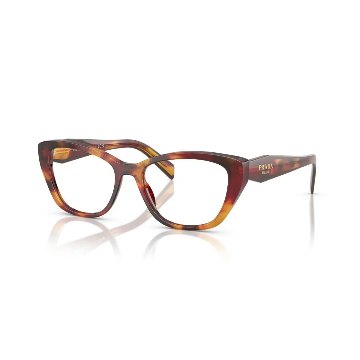 19WV Eyeglasses 22A1O1 Tortoise by Prada
