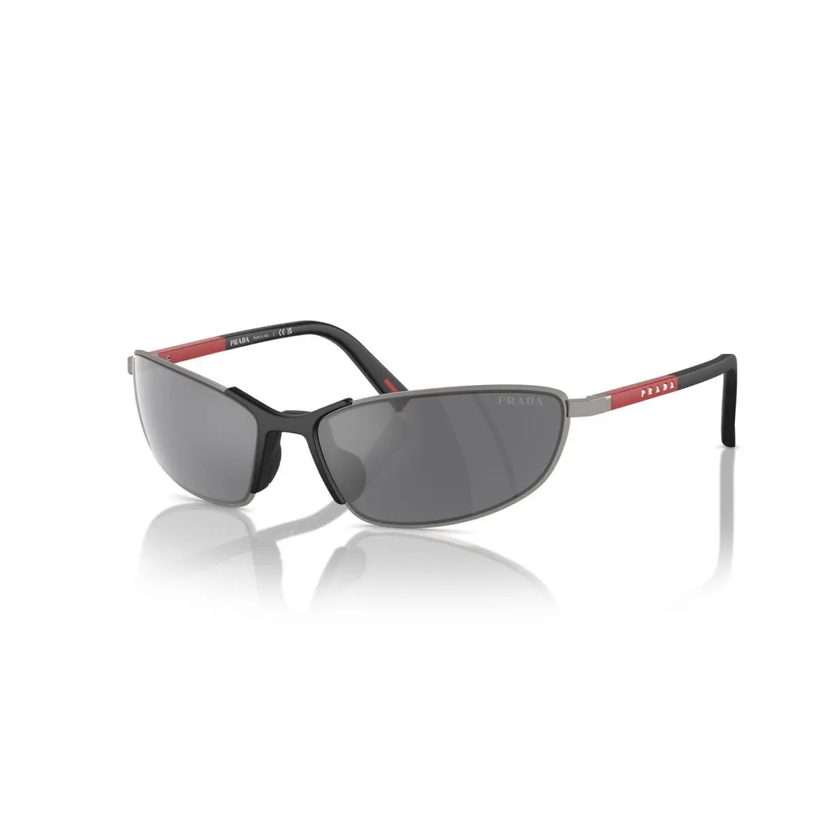 Prada Linea Rossa 55ZS Sunglasses 5AV07G Grey