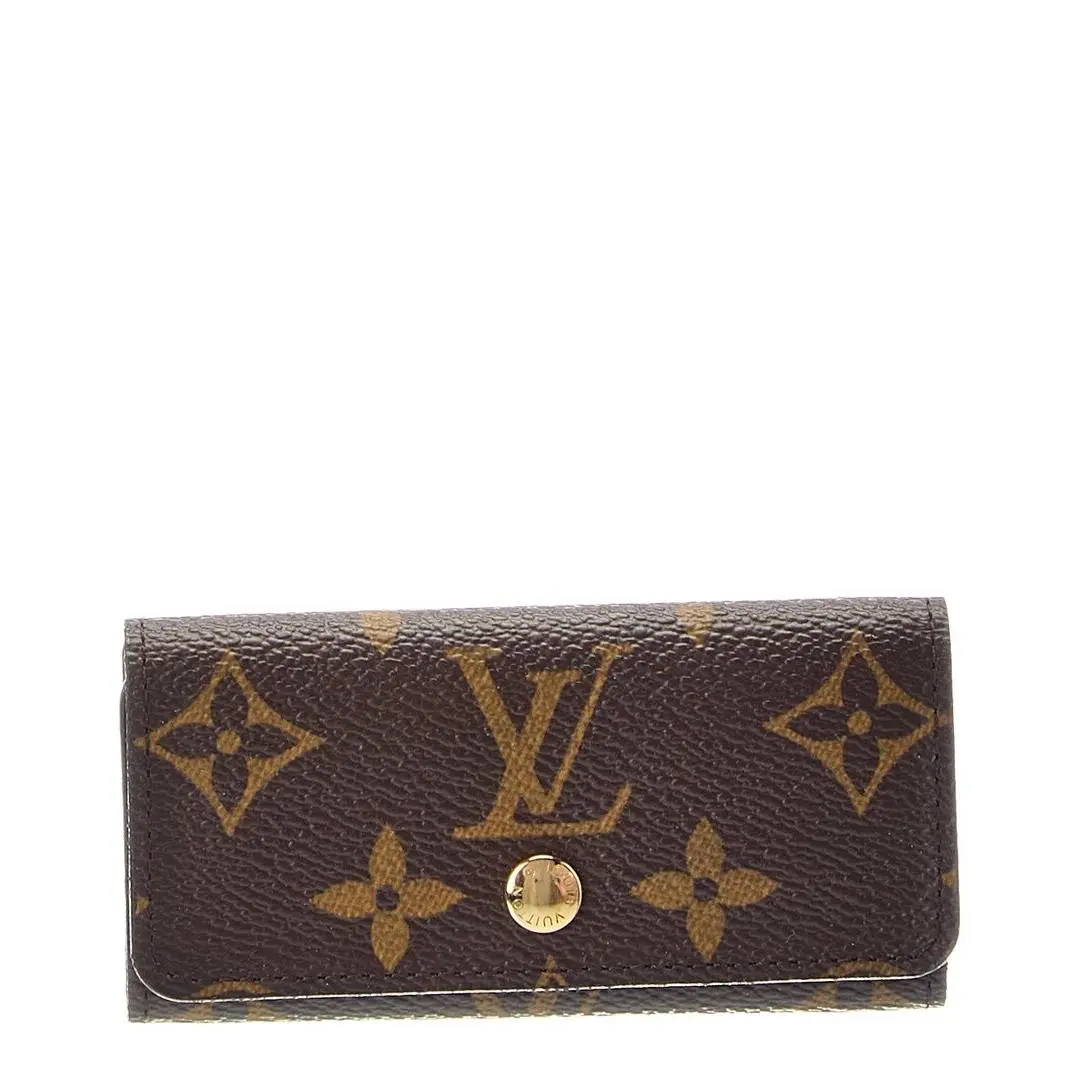 Louis Vuitton Louis Vuitton Leather Key Holder Pre-loved Women`s