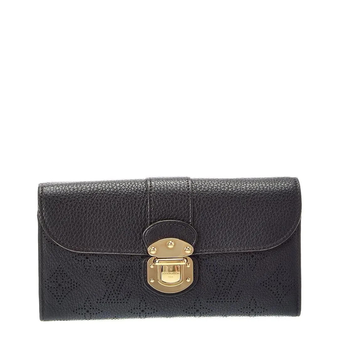 Louis Vuitton Louis Vuitton Iris Leather Wallet Pre-loved Women`s
