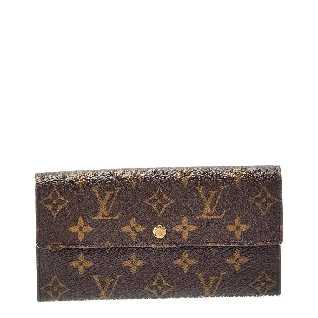 Louis Vuitton Louis Vuitton Sarah Canvas Wallet Pre-loved Women`s