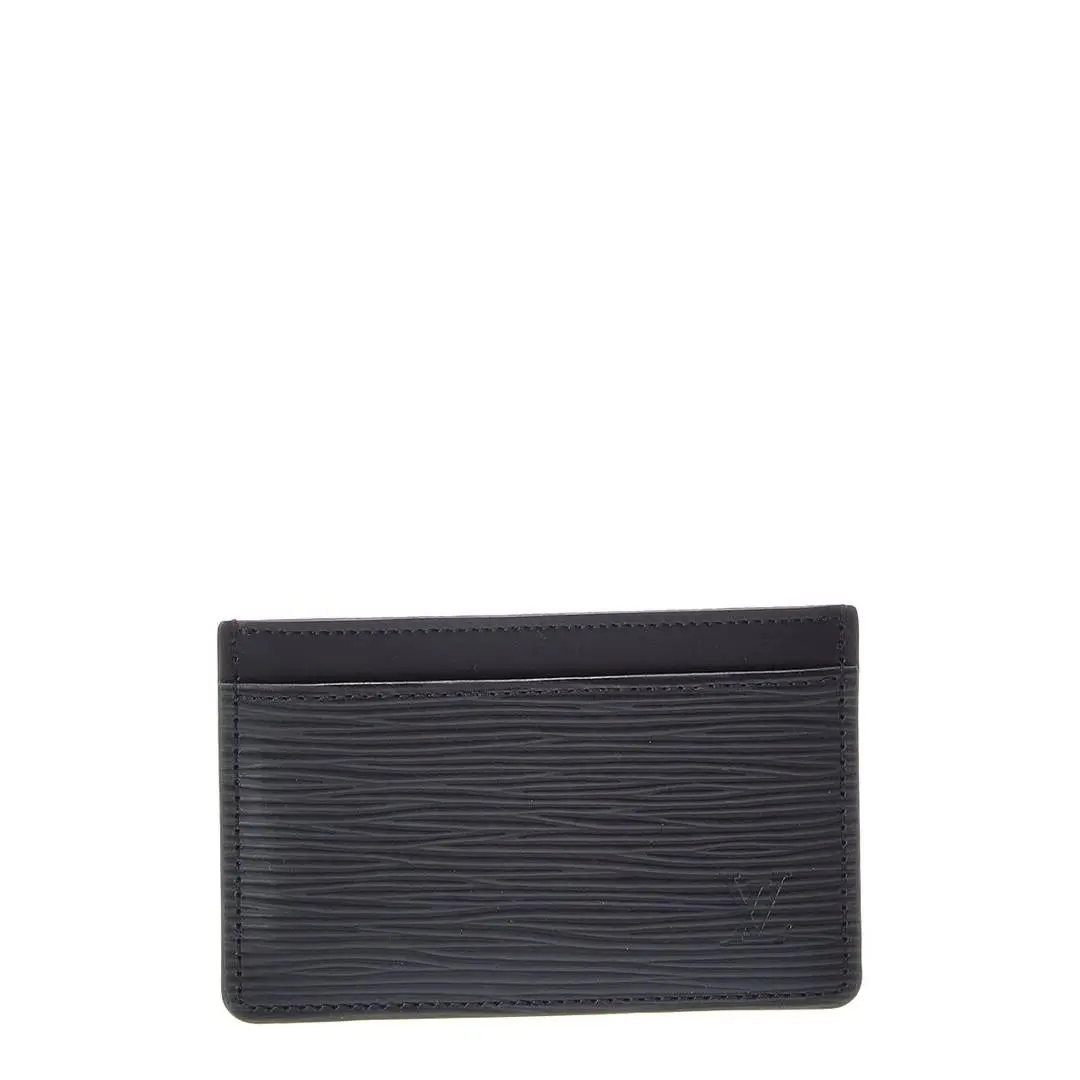 Louis Vuitton Louis Vuitton Porte Carte Leather Wallet Pre-loved