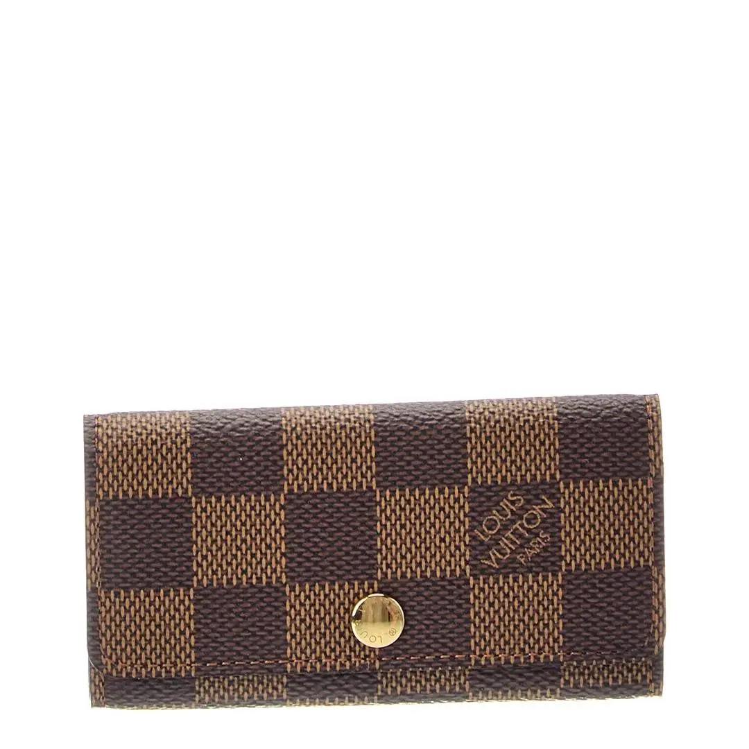 Louis Vuitton Louis Vuitton Leather Key Holder Pre-loved Women`s
