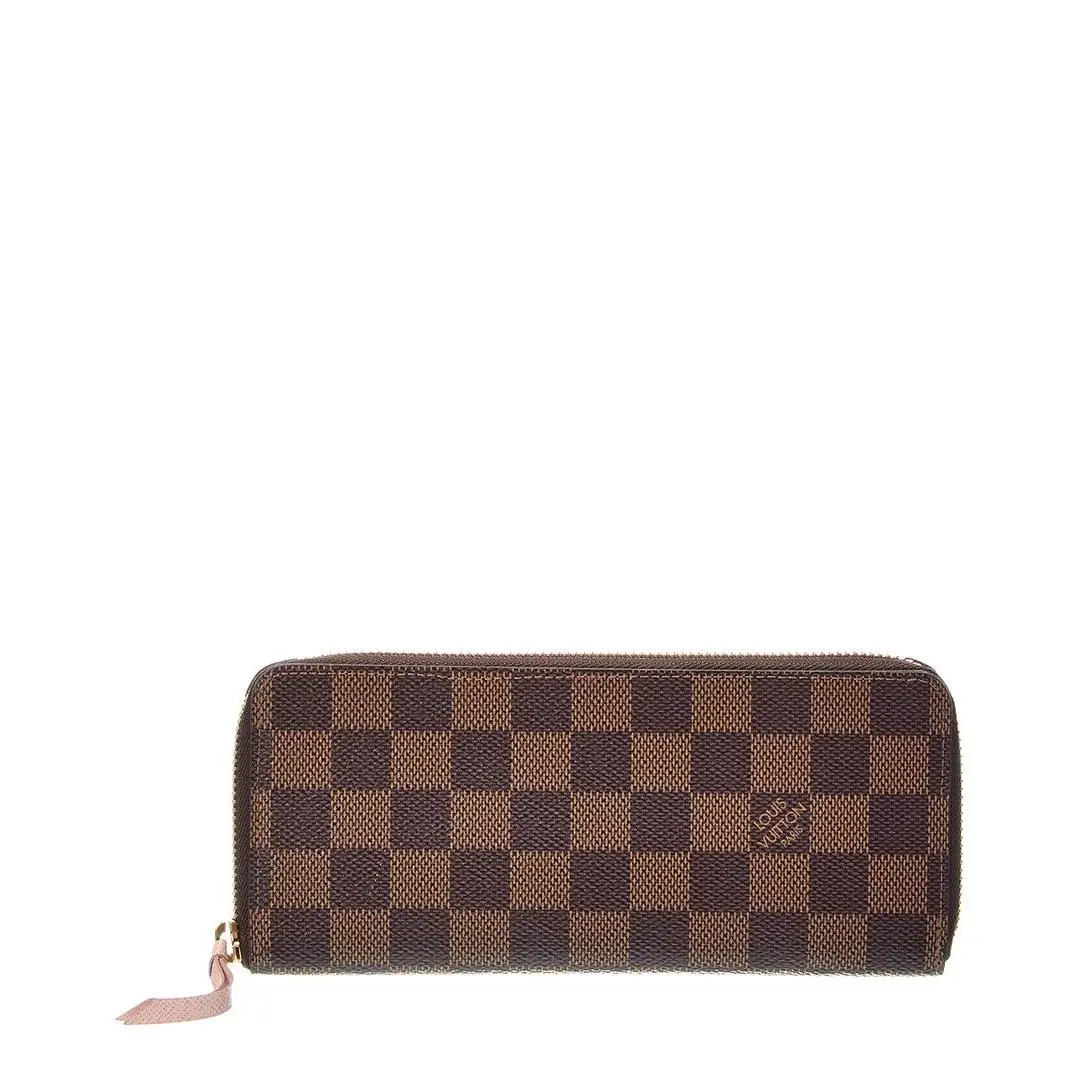 Louis Vuitton Louis Vuitton Clemence Canvas Wallet Pre-loved Women`s