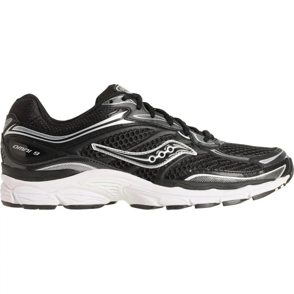 Saucony shoes - Black Silver 1