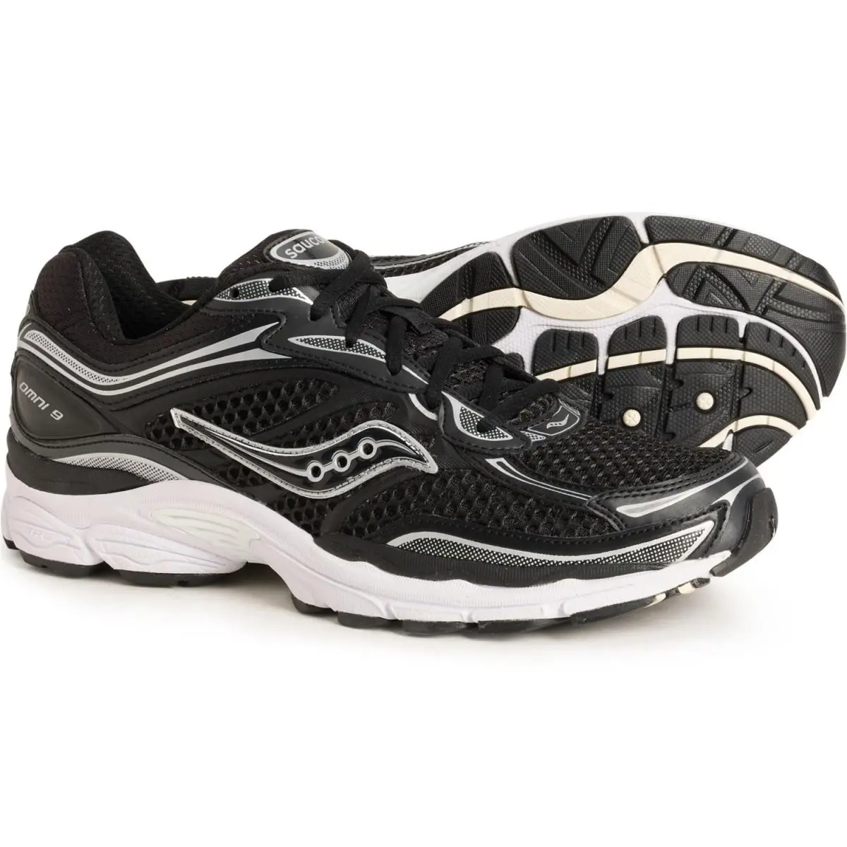 Saucony shoes - Black Silver 5