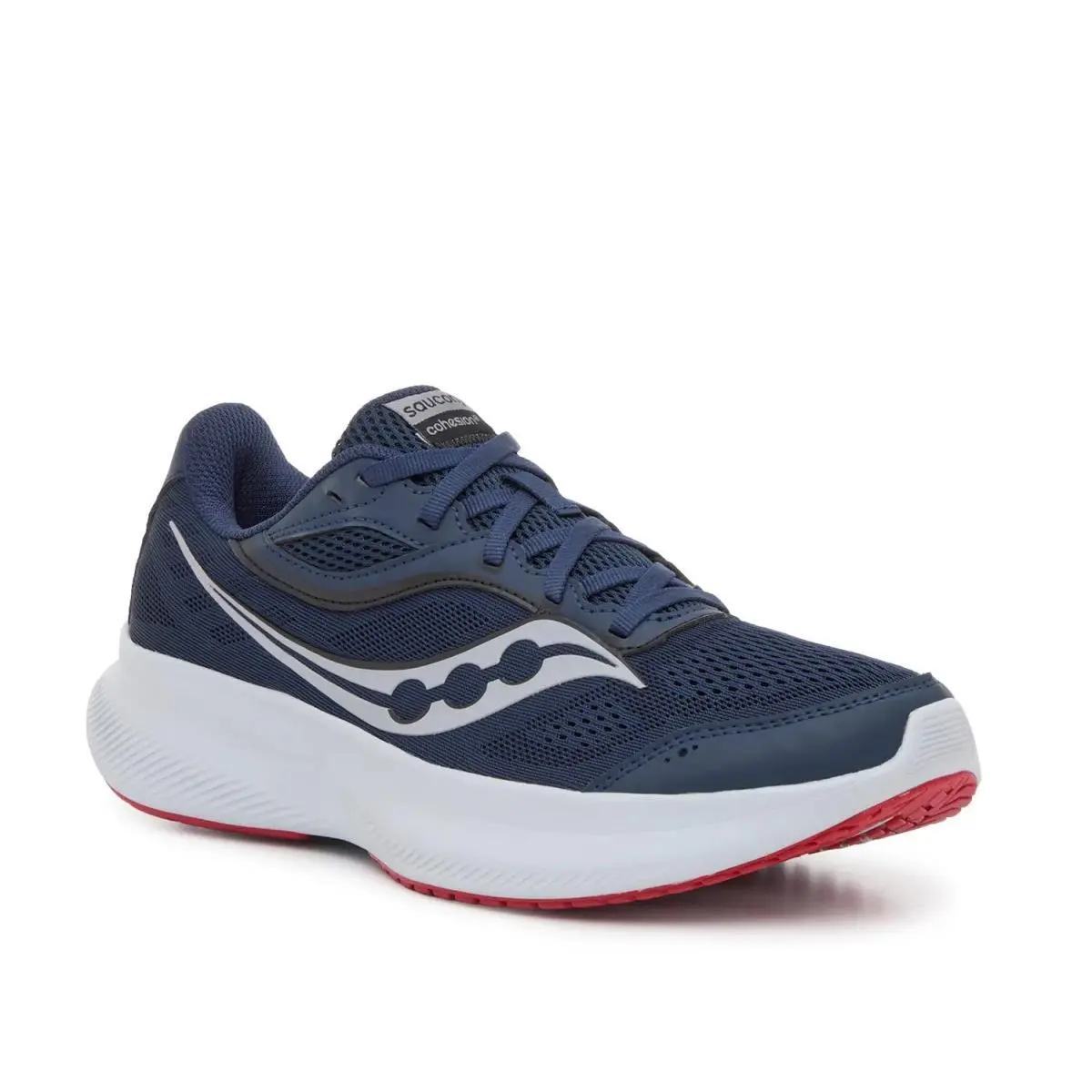 Man`s Athleisure Saucony Cohesion 18 Running Shoe - Navy