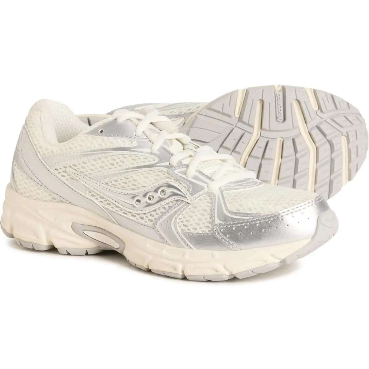 Saucony shoes - Cream Silver 5
