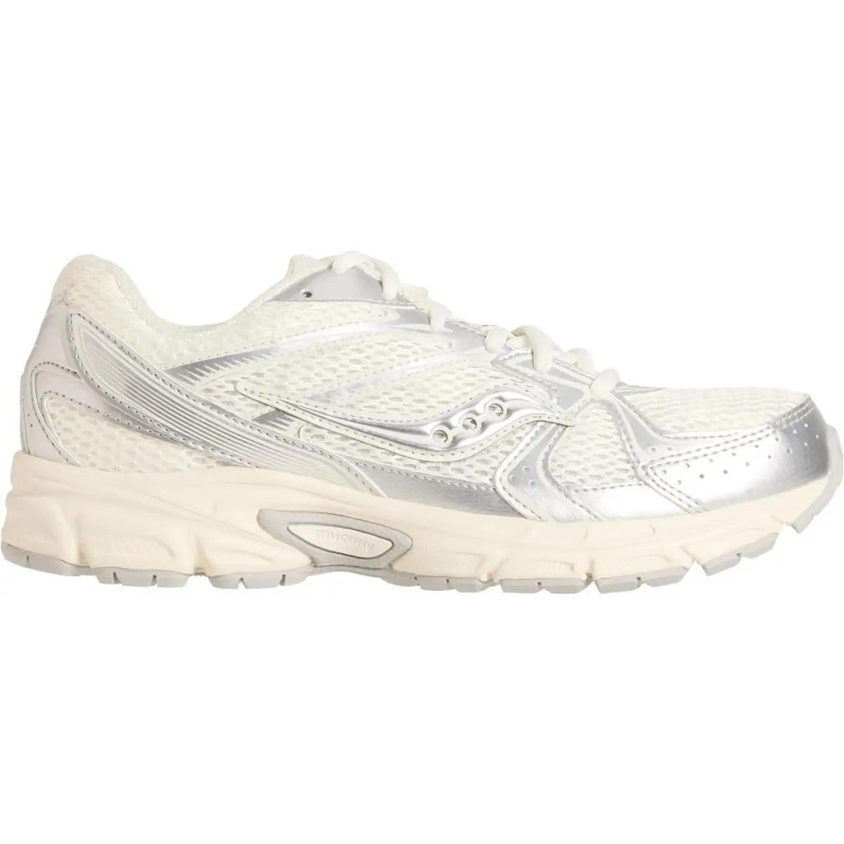 Saucony shoes - Cream Silver 7