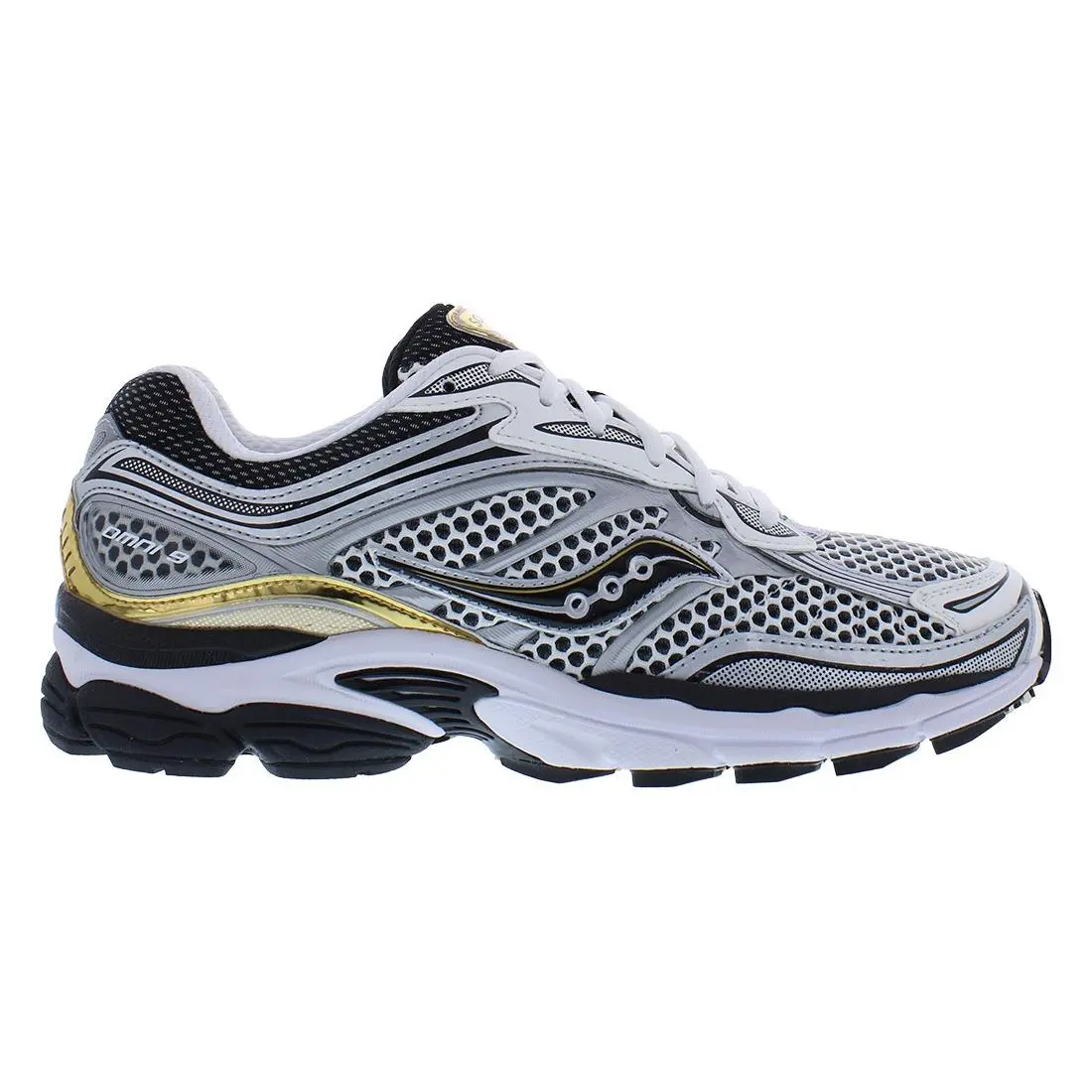Saucony Progrid Omni 9 Unisex Shoes - Silver/Gold